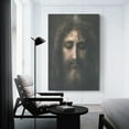 thumbnail image 3 of Shroud of Turin Jesus Christ Face, Holy Face Wall Decoration Posters Canvas Paintings Living Room Hallway And Room, 3 of 8