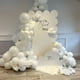 thumbnail image 4 of Kit de arco de globos Awenztech con 120 globos de látex blancos, 4 of 7
