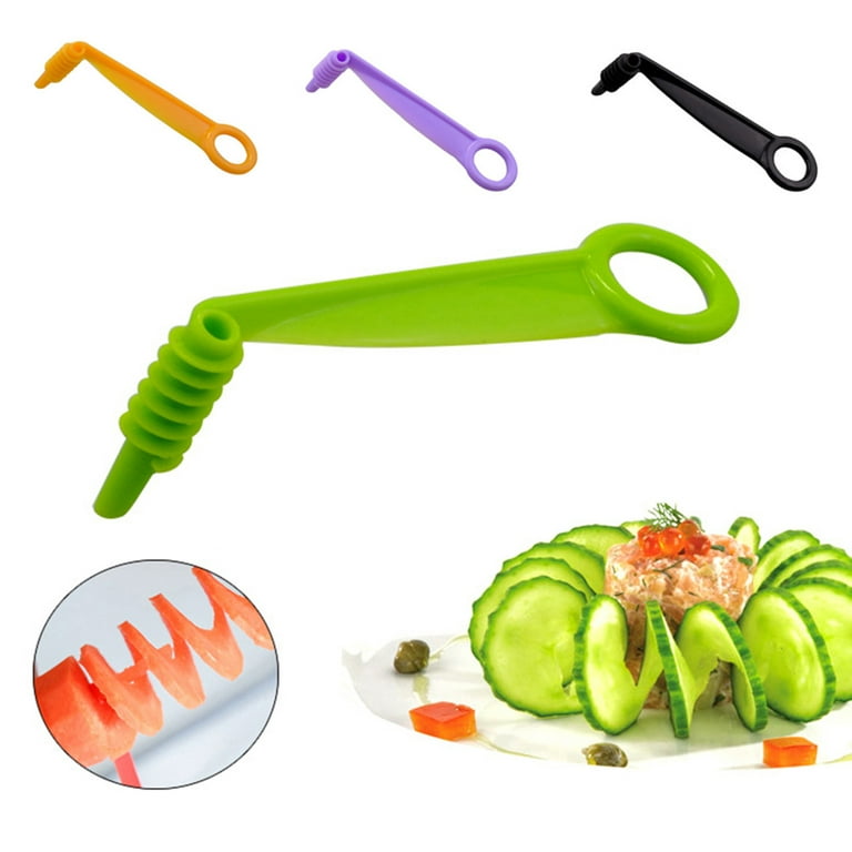 CROFTON - Deluxe Spiral Veggie Fruit Cutter - 3 Blades - Dishwasher safe  *New