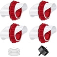 thumbnail image 1 of Comedero automático para pollos y gallinas, kit de gravedad para cubos, barriles y contenedores, con 4 puertos., 1 of 5