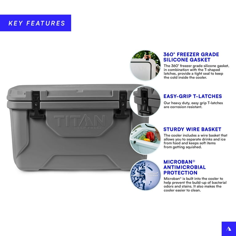 Titan by Arctic Zone™ Hardshell 55 Quart/84 Can High Performance