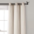thumbnail image 4 of Meriville 1-Inch Diameter Single Window Treatment Curtain Rod, Oil-Rubbed Bronze Bird Finials, 28-Inch to 48-Inch Oil-Rubbed Bronze rod, 4 of 4