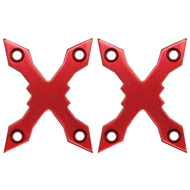 2 Pcs Joint de Protection pour Planche à Roulettes en Alliage d'Aluminium Anti-Fuite en Forme de X Accessoires de Planche à Roulettes