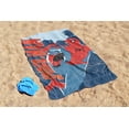 thumbnail image 3 of Marvel Spiderman Powerful Web 100% Cotton Beach Towel, 28x58, 3 of 3