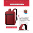 thumbnail image 5 of Bamboohart Business Backpack Waterproof Bag For Travel Flight Fits 15.6 Inch Laptop With USB Charging Port, 5 of 5