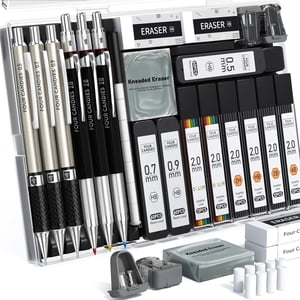Four Candies Metal Mechanical Pencil Set 6-Piece