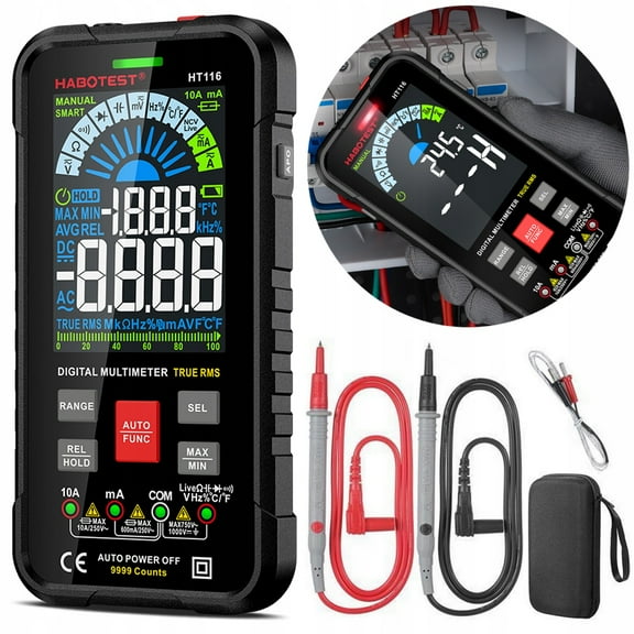 S10 Intelligent Digital Multimeter High precision Anti Burn Fully Automatic