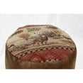 thumbnail image 2 of American Furniture Classics Deer Valley Tapestry Pouf Ottoman, 2 of 2