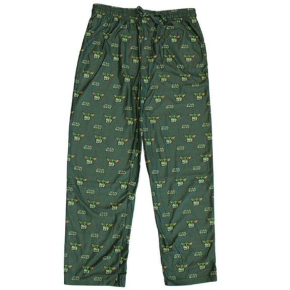 Star Wars Men's Yoda Green Pajama Pants (2XLT)