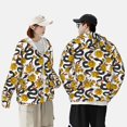 thumbnail image 3 of KLL Snake And Rose Print Men's Women’s UPF 50+ Sun Protection Outdoor Hoodie Jacket Long Sleeve Fishing Hiking Performance Shirt-XX-Large, 3 of 6