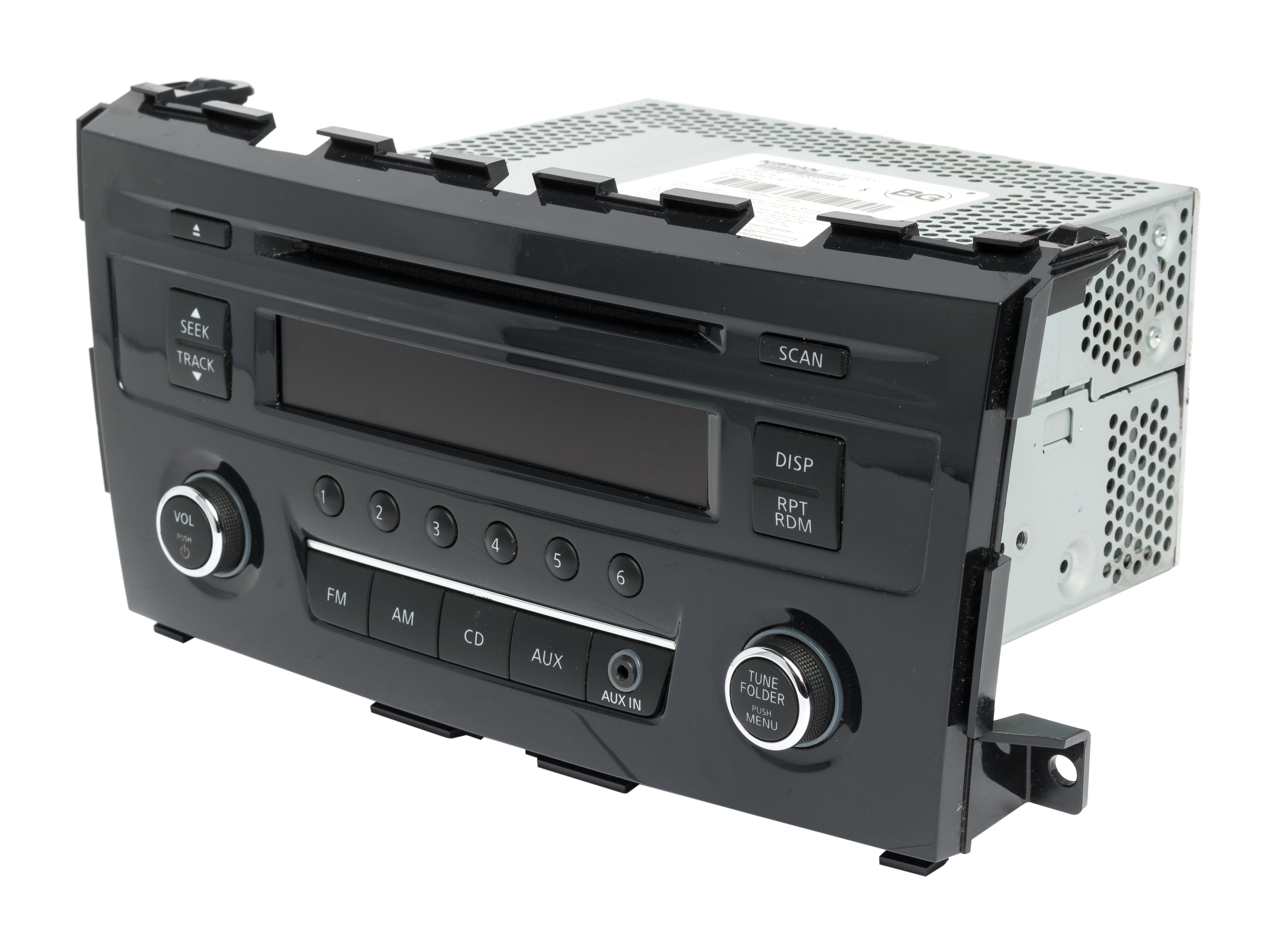 Restored 2013-2015 Nissan Altima AM FM Radio Aux Single Disc CD MP3 Player 281853TB0G (Refurbished)