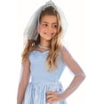 thumbnail image 3 of Blue and Silver Ice Princess Girl Child Halloween Costume - Large, 3 of 3