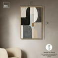 thumbnail image 5 of Interlocking Segments III Canvas Boho Geometric Art by Art Remedy, Gold Frame, 30 x 45, 5 of 7