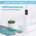 thumbnail image 3 of Adaptador XAOSUN de USB-C a USB-A, 10 Gbps, carga rápida de 100 W, paquete de 2, 3 of 7