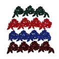 thumbnail image 3 of Altotux 3.5 Pouces Rouge, Bleu Royal, Bordeaux, Vert Broderie Perlée Dentelle (Bleu Rookle), 3 of 3