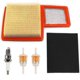 thumbnail image 1 of Air Fuel Filter Kit for Yamaha G16 G20 G21 G22 G29 Golf Cart JN6-E4450-01 USA SZRH A-X, 1 of 5