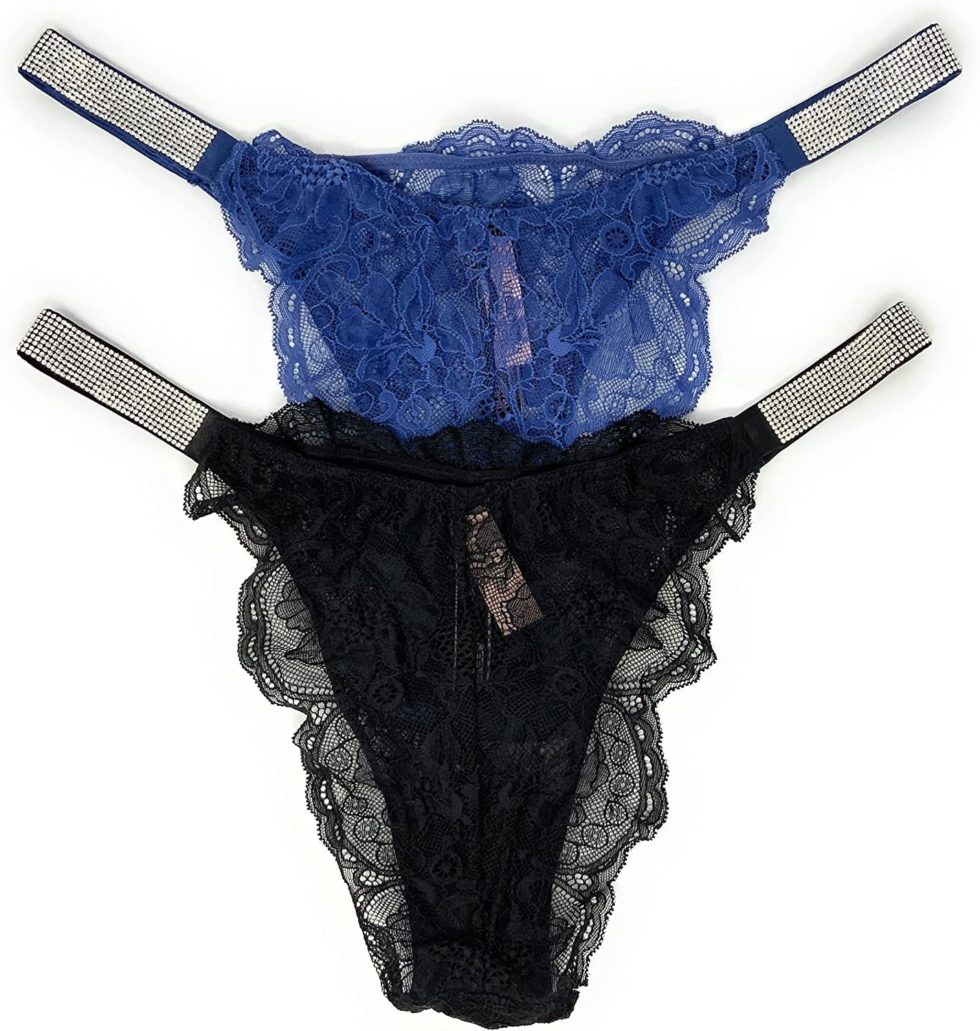 Buy Victoria's Secret Brazilian Panty, Bundle of 2, Frosted Purple / Coral  Orange, X-Large at