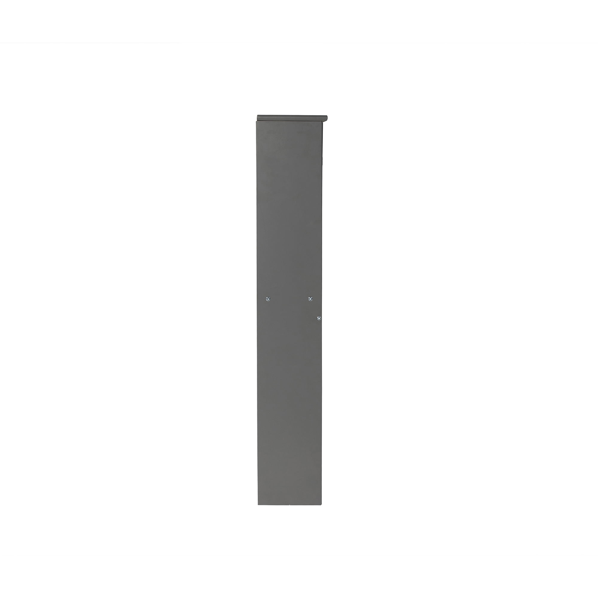 AFI Newport Twin Bookcase Headboard with USB Charging Station, Grey