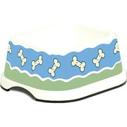Top Dawg 34607 Designer 16oz- 2cup Bowl Bone Parade- Pack of 2
