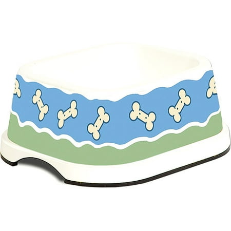 Top Dawg 34607 Designer 16oz- 2cup Bowl Bone Parade- Pack of 2