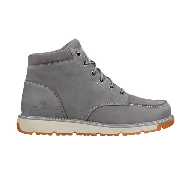 Botas Carhartt Millbrook 5 Moc Toe Wedge para hombre, color gris