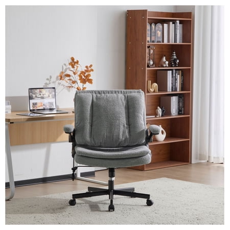 cross leg office chair with product