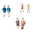 thumbnail image 4 of Figuras Pintadas de 50 Piezas, Surtido, Modelo de Personas Sentadas Y de Pie, Modelo de Estación de Calle Macarena Figuras modelo pintadas, 4 of 8