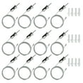 thumbnail image 1 of 12 Sets Hexagon Garage Suspension Cables Kit Steel Hanging Chains, Honeycomb Light Connector Pendant Wire Rope Cable 1m, 1 of 6