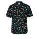 thumbnail image 3 of Camisa hawaiana de gran oferta de verano para hombre, camisas de playa con estampado divertido de hojas de surf en 3D para hombre, blusa genial de gran tamaño, ropa de calle, 3 of 5