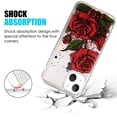 thumbnail image 2 of Liquid Glitter Case for iPhone 14 and Glass Screen Protector - Red Rose, 2 of 9