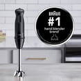 thumbnail image 2 of Braun MultiQuick 5 Smart-Speed Hand Blender with 500 Watts of Power with Chopper and Whisk, 2 of 6