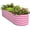 Pink, variant on Galvanized Raised Garden Bed 4×4×1 FT, Round Metal Raised Garden Bed Outdoor Planter Box with Open Bottom, Rust-Resistant Steel Garden Bed for Vegetables Herbs Flowers, Easy Assembly