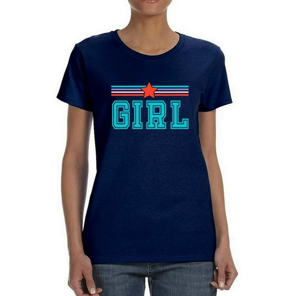 Girl Title T-Shirt Women -Image by Shutterstock, Female Small