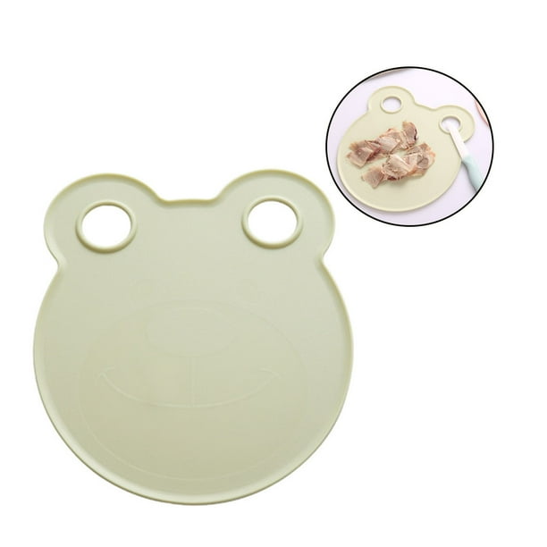 Inteprter Tabla de cortar de cocina para el hogar, comida auxiliar, frutas, verduras, picadora, alfombrilla Cocina y Comedor Verde Inteprter HA000763-04B