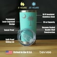 thumbnail image 4 of Bevvee Insulated Travel Tumbler 20 oz Flag Of South Carolina South Carolina Enthusiast Gifts Tumblers, 4 of 4