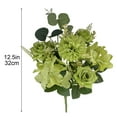 thumbnail image 3 of Artificial Wedding Flowers for Bouquets | Silk Handheld Floral Decor | 12.5 Inch Flower Heads for Centerpieces, Home & Party Decorations (1 Piece), 3 of 6