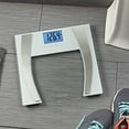 thumbnail image 4 of Taylor 12 x 12 inch Glass Digital Body Composition Scale Bathroom Scale Gray, 4 of 5