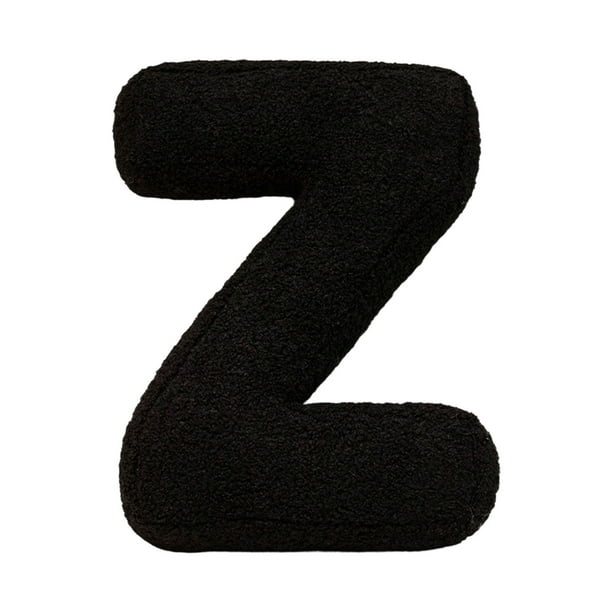 Yhmxh 26 almohadas con letras, lindas y suaves, almohadas decorativas con letras del alfabeto inglés, cojines para sala de estar, sofá, cama y decoración de coche.