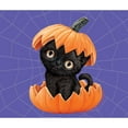 thumbnail image 2 of CafePress - PD Moreno's Halloween Black Kitty - Non-slip Rubber Mousepad, Gaming Mouse Pad, 2 of 5