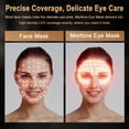 thumbnail image 3 of Morfone Red Light Therapy for Eyes & Forehead, 4 Modes Under-Eye Infrared Red Light Eye Mask, Portable Eye Massager for Men Women (Black), 3 of 9