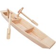 thumbnail image 3 of DIY Wooden Boat Model Wooden Sailing Boat Craft Small Model Fishing Boat Ship Decorating, 3 of 5