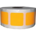 thumbnail image 1 of Fluorescent Orange Square Stickers | 1" Inch Square | 500 Pack, 1 of 3