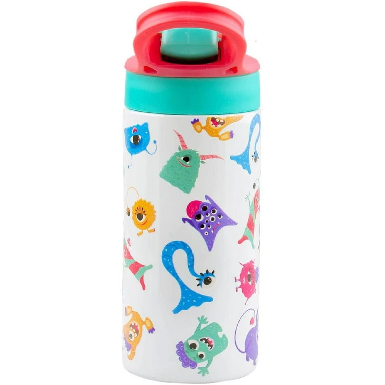 24OZ Kids Water Bottle for School Boys Girl Cup With Straw BPA