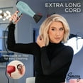 thumbnail image 6 of Sassy Ceramic Ion Hair Dryer, 1875-Watt Salon Dryer with Concentrator and Diffuser Green, 6 of 6