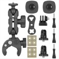 thumbnail image 2 of Clip para Montar en Motocicleta, Soporte Fijo, Kit de Accesorios de Base Adhesiva Flexible para Cámara de Acción, 2 of 5