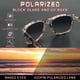 thumbnail image 4 of Gafas de sol Joopin Trendy Square Polarizadas UV400 Rosa Espejadas, 4 of 6
