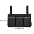 thumbnail image 2 of Wheelchair Side Bag with Cup Holder,Wheelchair Armrest Pouch Accessories,Mobility Scooter Power Wheelchair Armrest Tote Storage Bag, 2 of 4