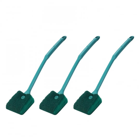 ACDANC 3Pcs Aquarium Brushes, Algae Scrubber, Fish Tank Sponge Cleaner, Algae Scraper for Glass Aquariums