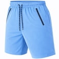thumbnail image 5 of Men's 5-Pack Performance Training Shorts With Zipper Pockets (Sizes, S to 2XL), 5 of 6