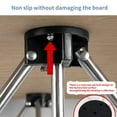 thumbnail image 4 of HLONK Portable Folding Work Stand Foldable Workbench Table Support Sawhorse Bracket For Home Office Outdoor Crafting, 4 of 7